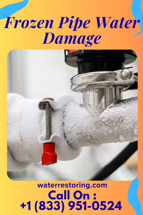 Frozen Pipe Water Damage in Knightdale, NC